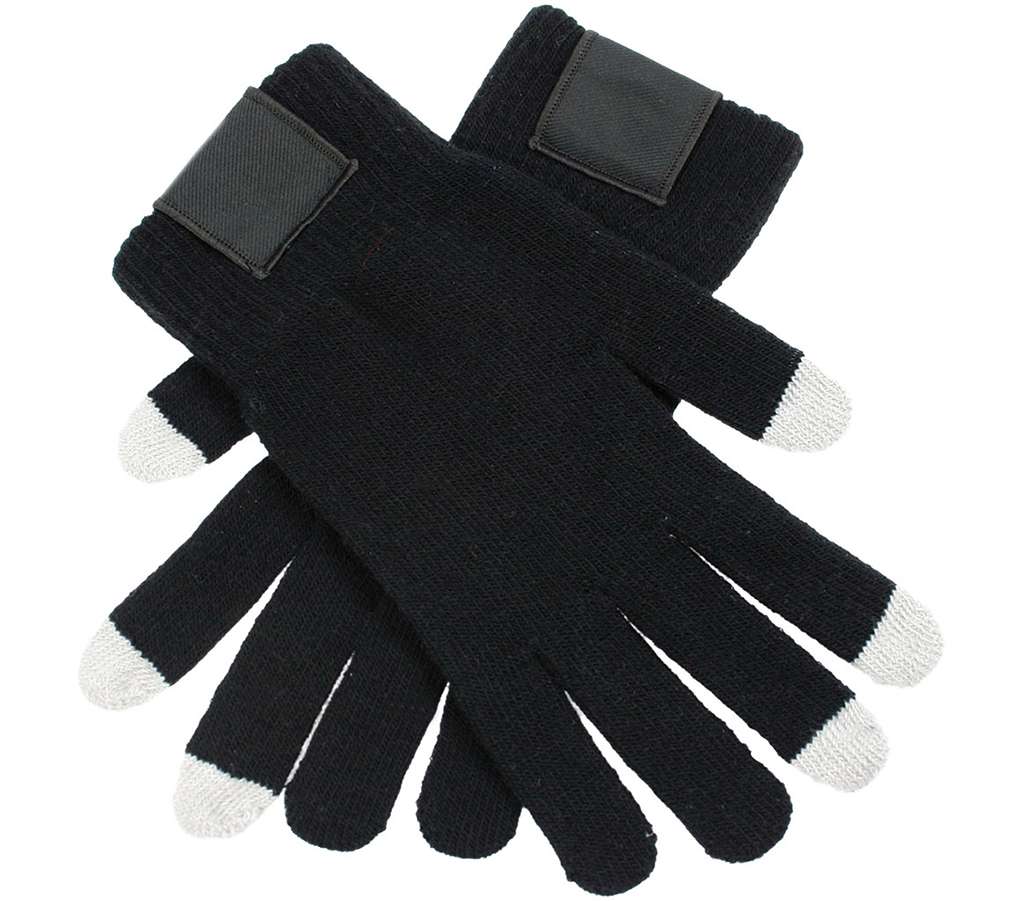 L-merch Touch Screen Handschuhe XL/XXL Schwarz/Grau, Black/Grey XL/XXL, NT1868
