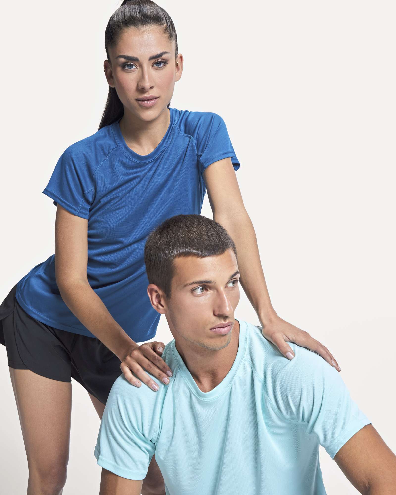 Roly Sport T-Shirt Bahrain, UV-Schutz, Polyester für Damen, Lime Green 225 XL, RY0408