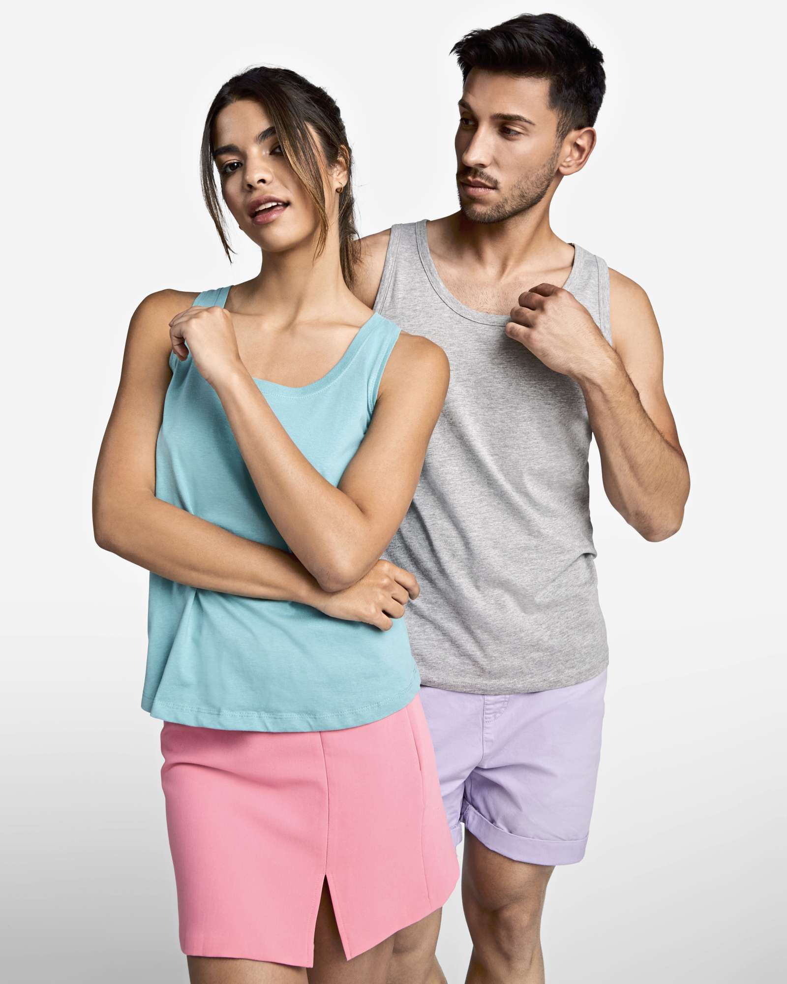 Roly Damen-Top Nara mit breiten Trägern, Mist Green 264 XL, RY6536