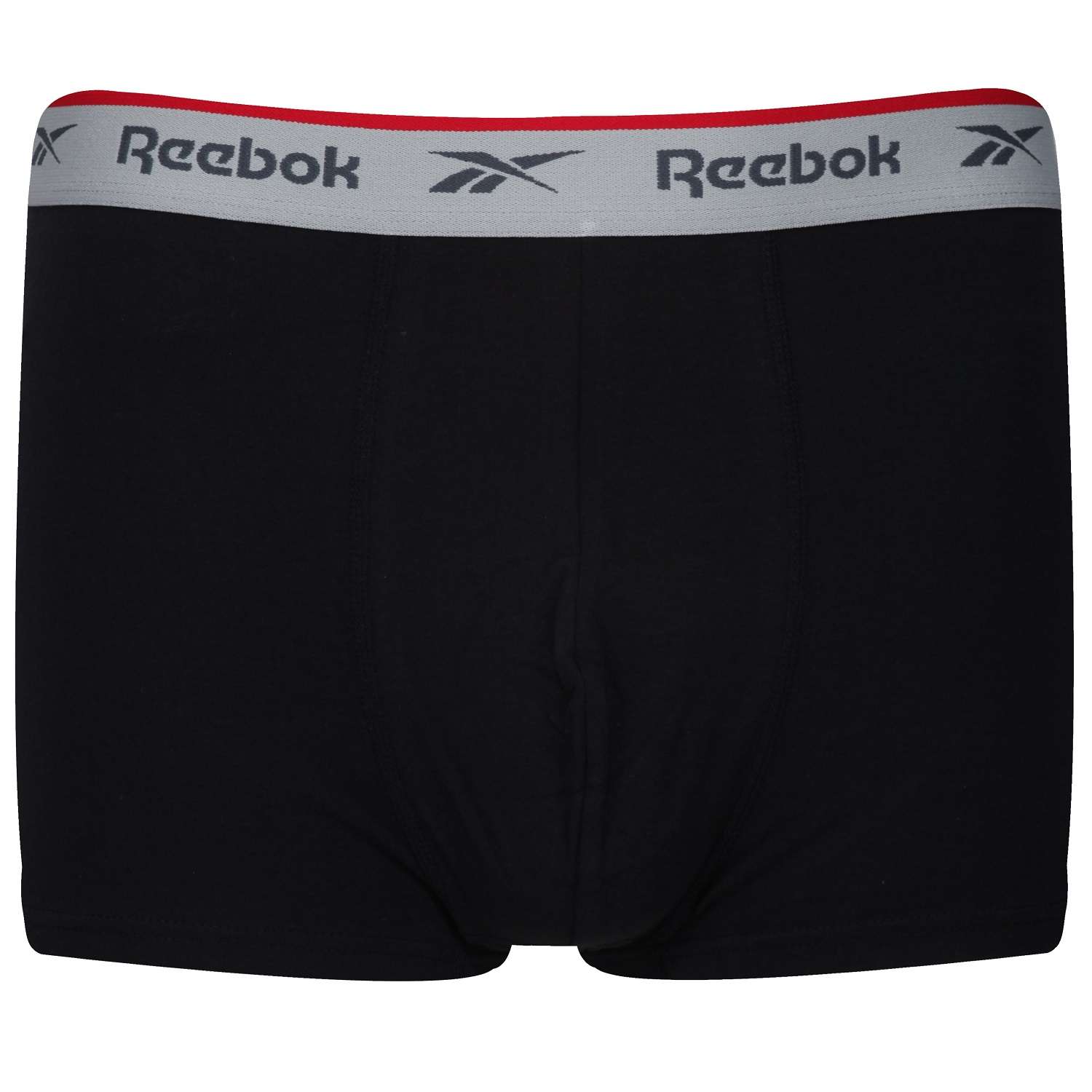 Reebok Trunks Ovett 3er-Pack Baumwolle, Black/Grey Marl XL, RBK8266