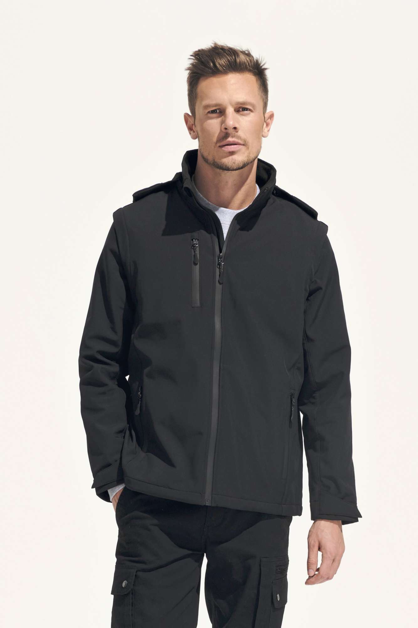 3in1 Softshell-Jacke Falcon mit Fleece