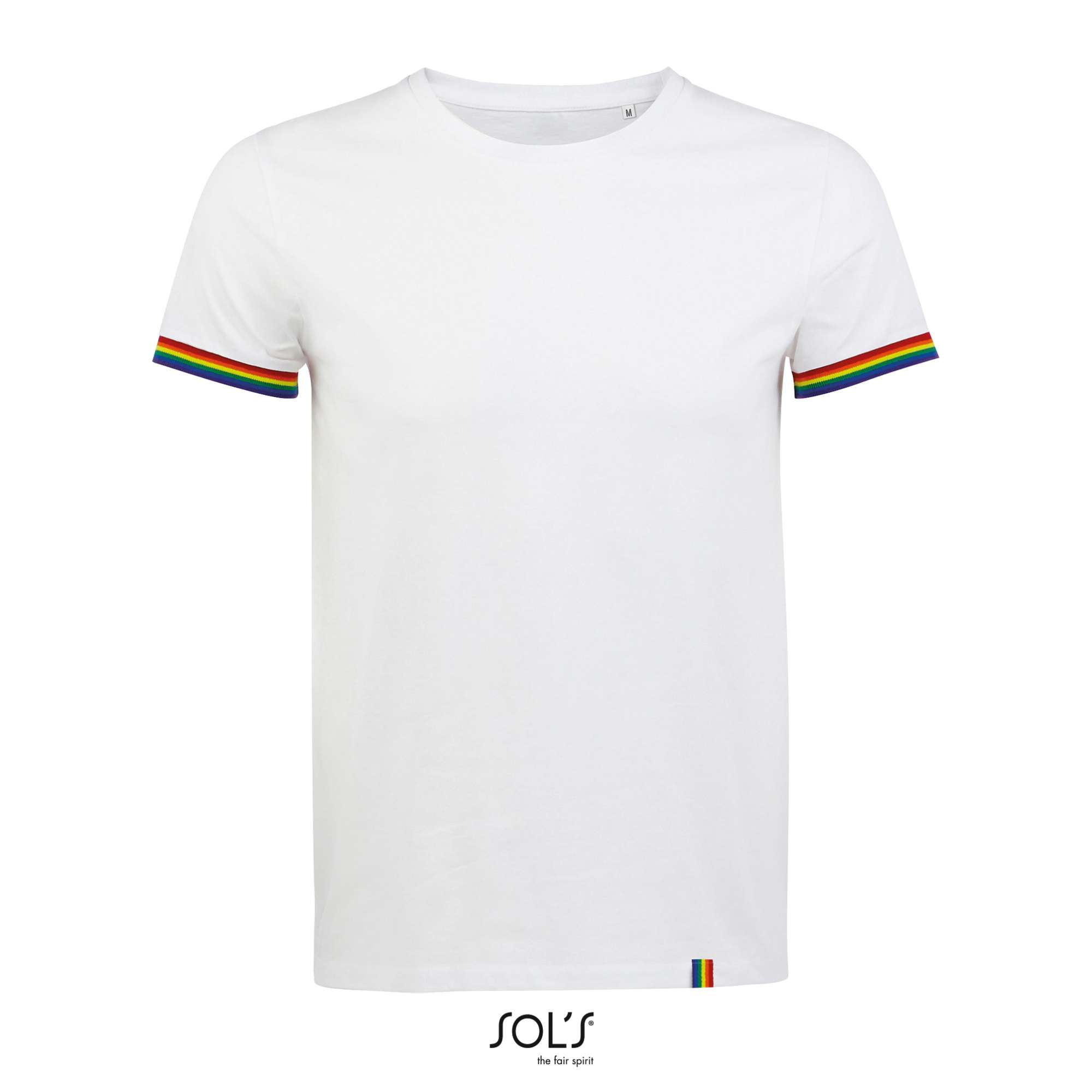 T-Shirt Rainbow mit Rundhalsausschnitt für Herren