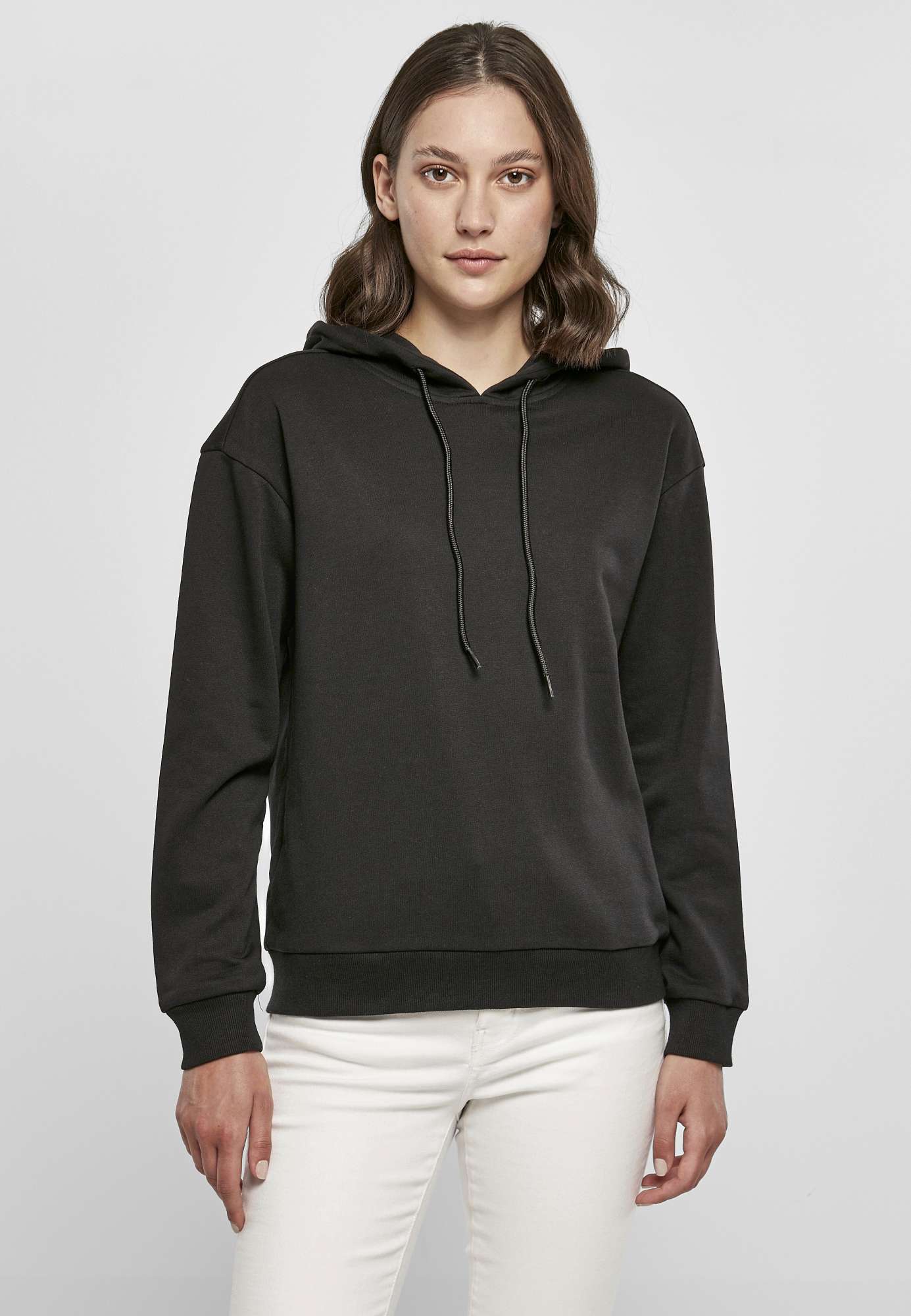 Oversized Damen Hoodie mit Kordelzug