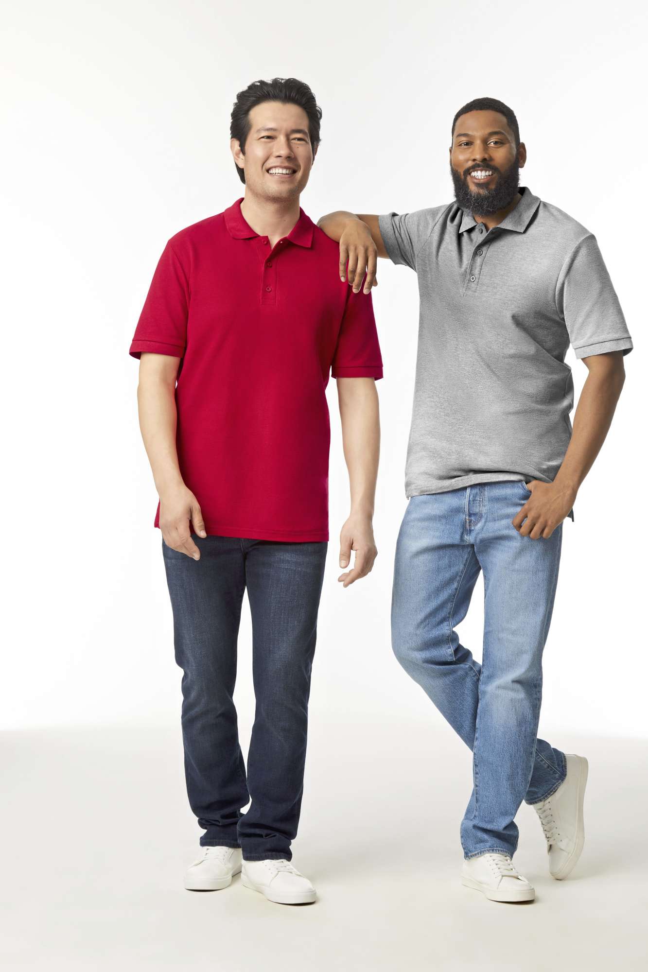 Hammer Piqué Polo mit Seitenschlitzen