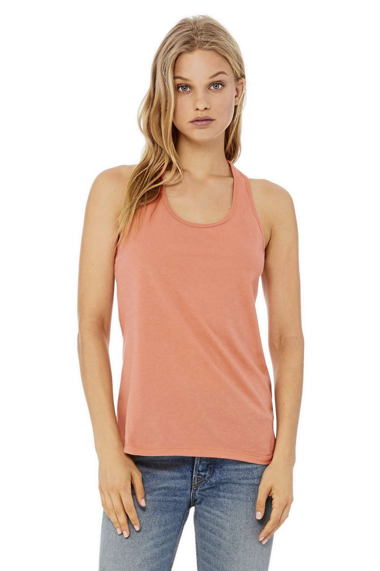 Racerback Tanktop aus Airlume-Baumwolle