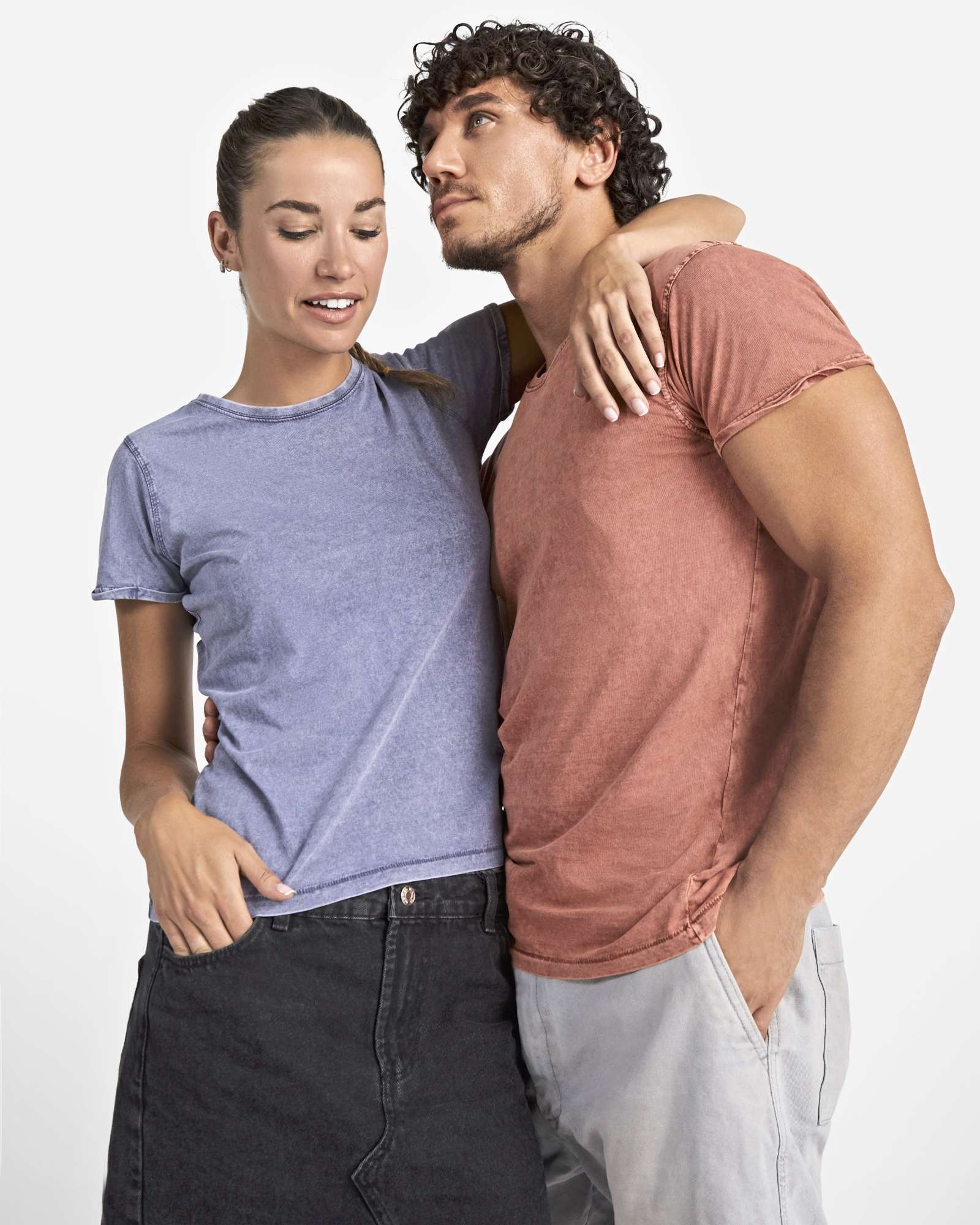 T-Shirt aus 100% Baumwolle für Herren