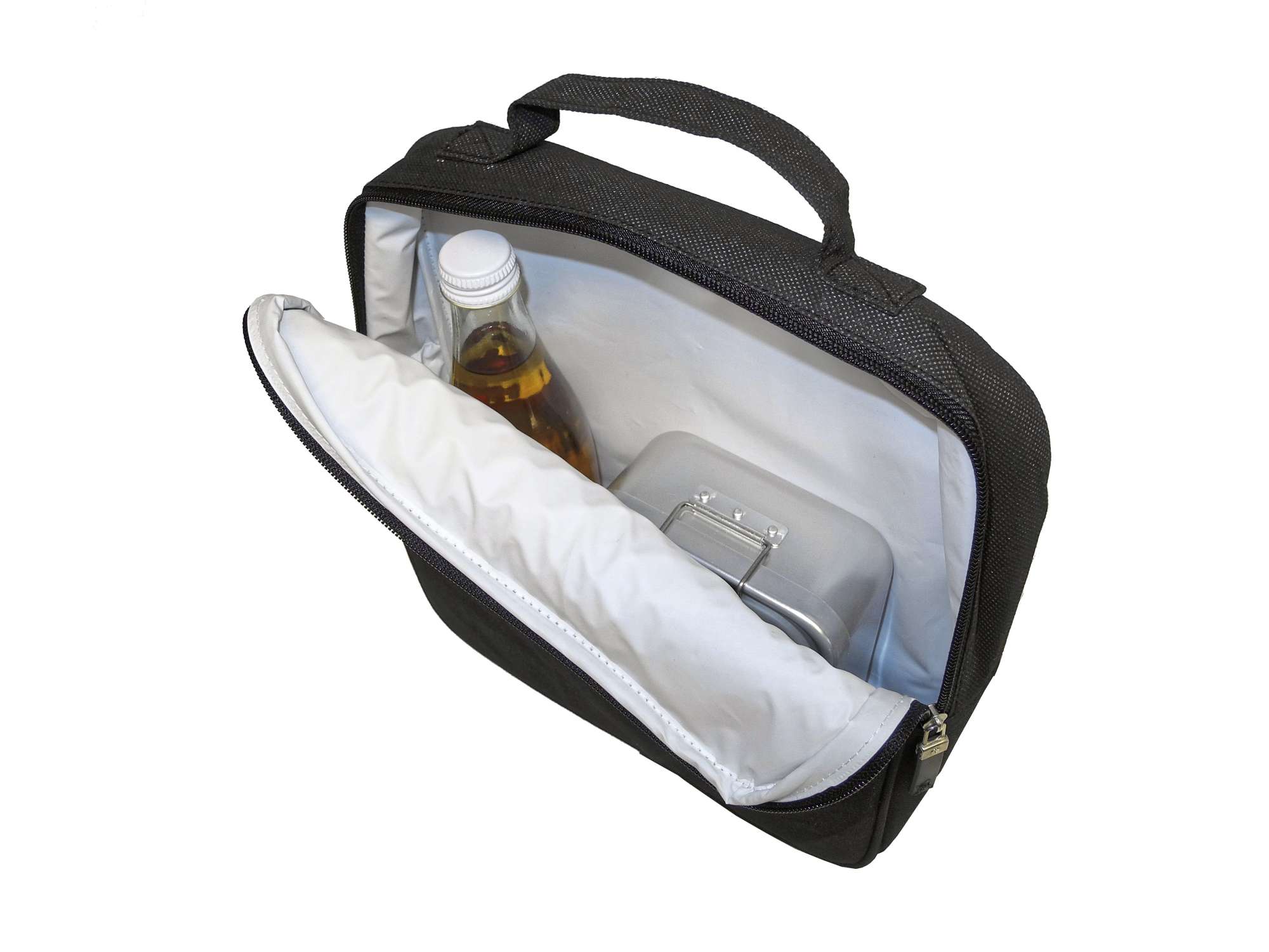 L-merch Vesper-Kühltasche mit Außenfach, 17,2L, Black 27 x 27 x 7 cm, NT810