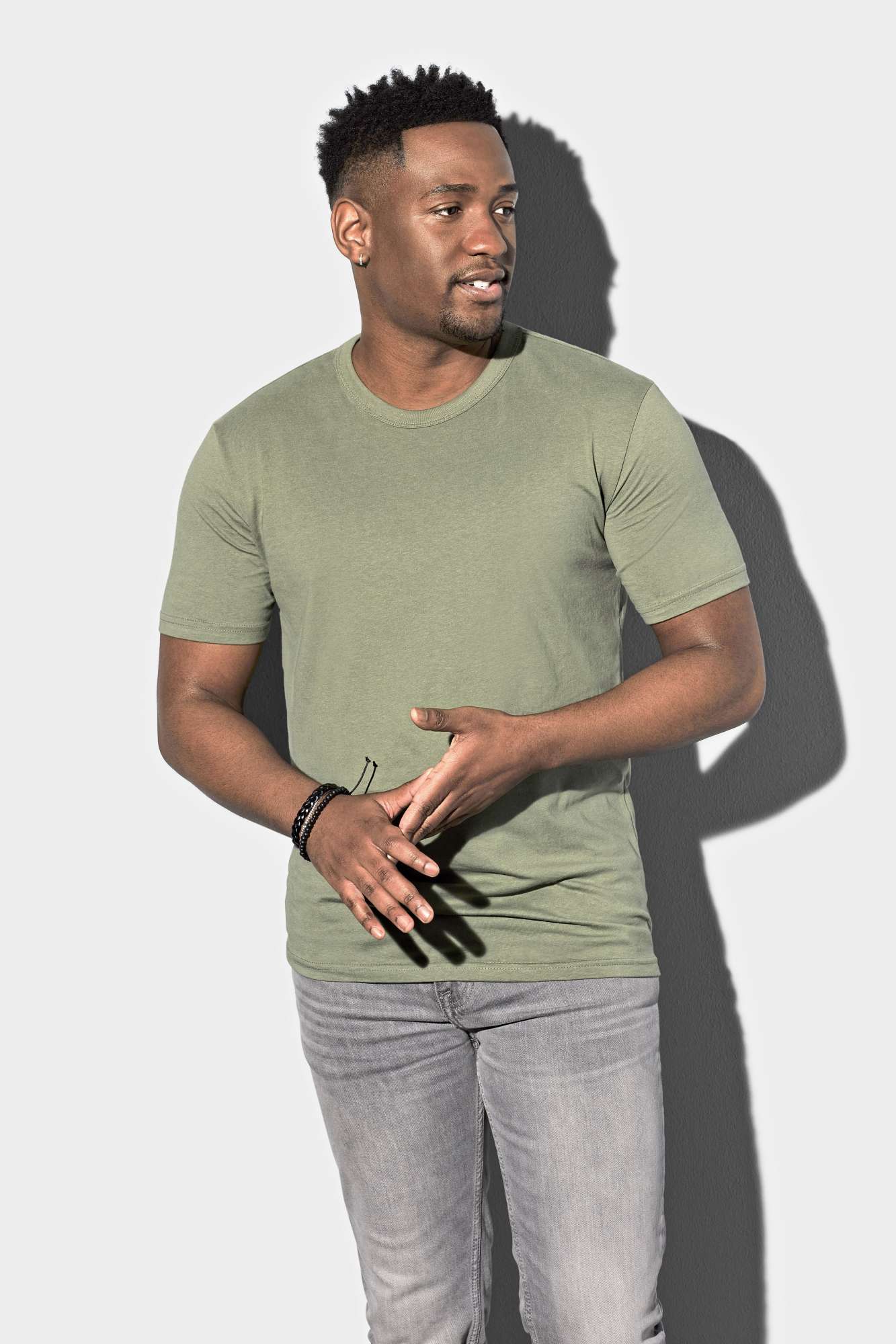 Morgan Crew Neck T-Shirt aus Baumwolle