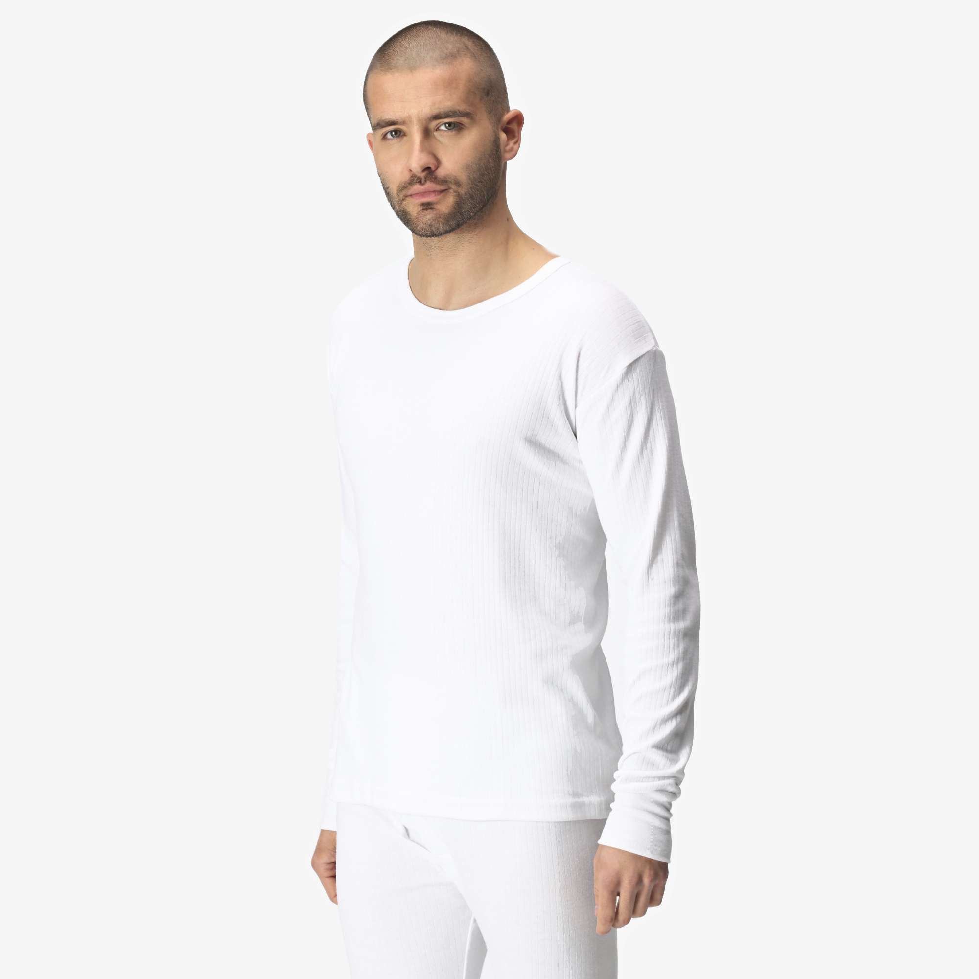 Regatta Professional Thermo Langarm Unterhemd 50% Baumwolle, White XL, RG112