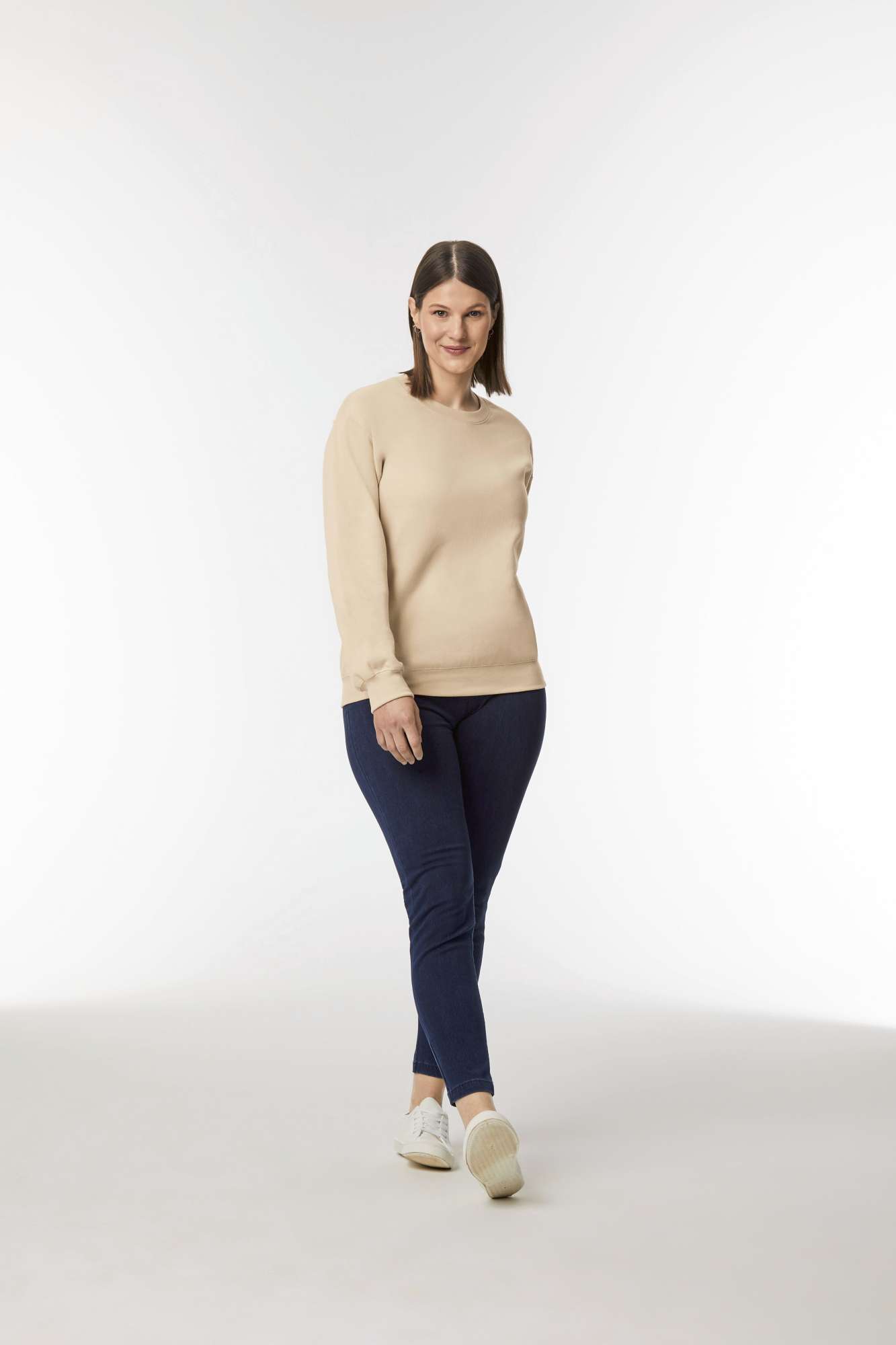 Gildan Midweight Fleece Crewneck Sweatshirt Baumwolle, Royal XL, GSF000