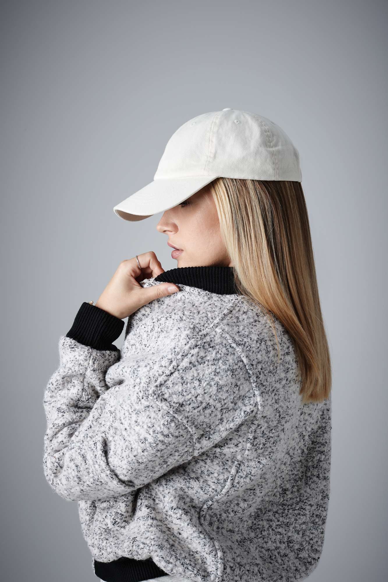 Low Profile 6-Panel Cap Beige