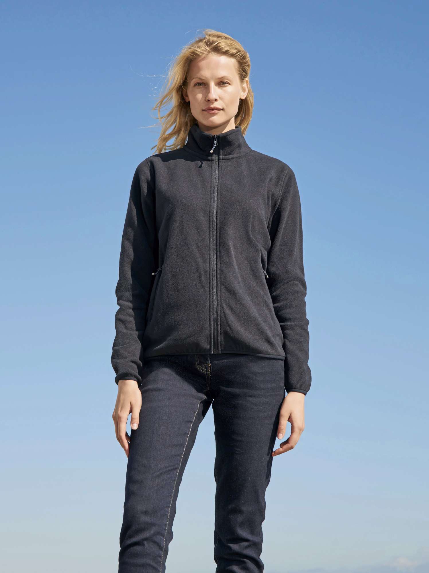 SOL´S Recyceltes Polyester Fleece mit Reißverschluss, Royal Blue 241 XL, L03824