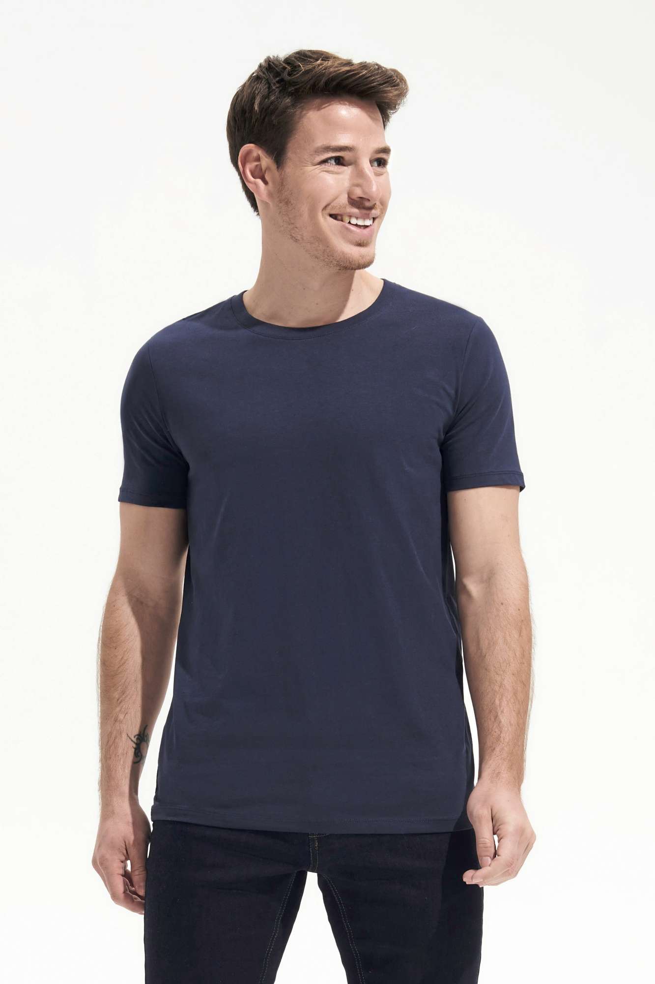 SOL´S Millennium T-Shirt aus Baumwolle-Elasthan, French Navy XL, L02945