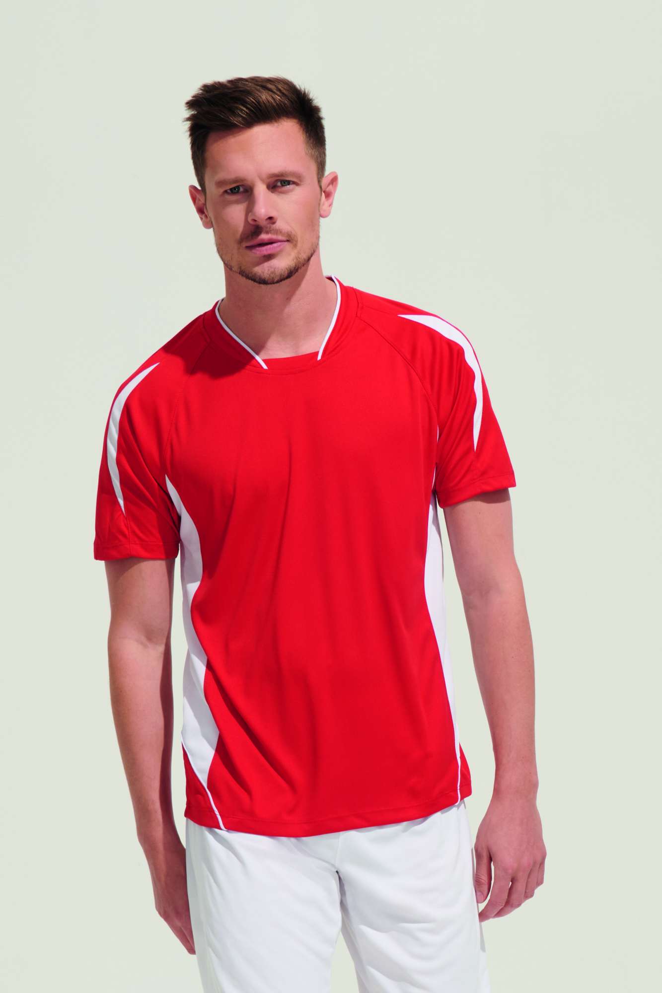 Kurzärmliges Sportshirt Maracana 2 mit Mesh