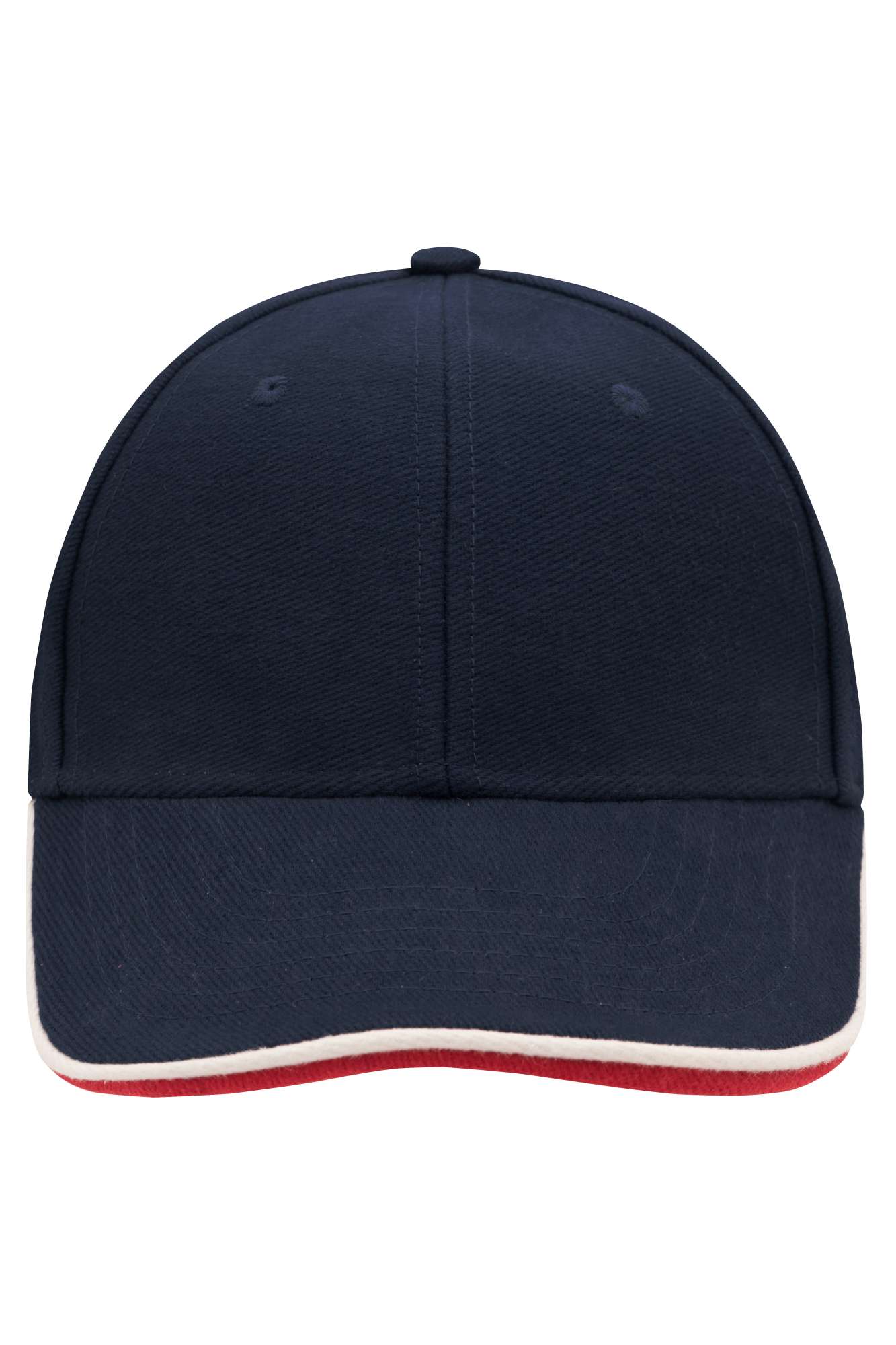 6-Panel Double Sandwich Cap Baumwolle