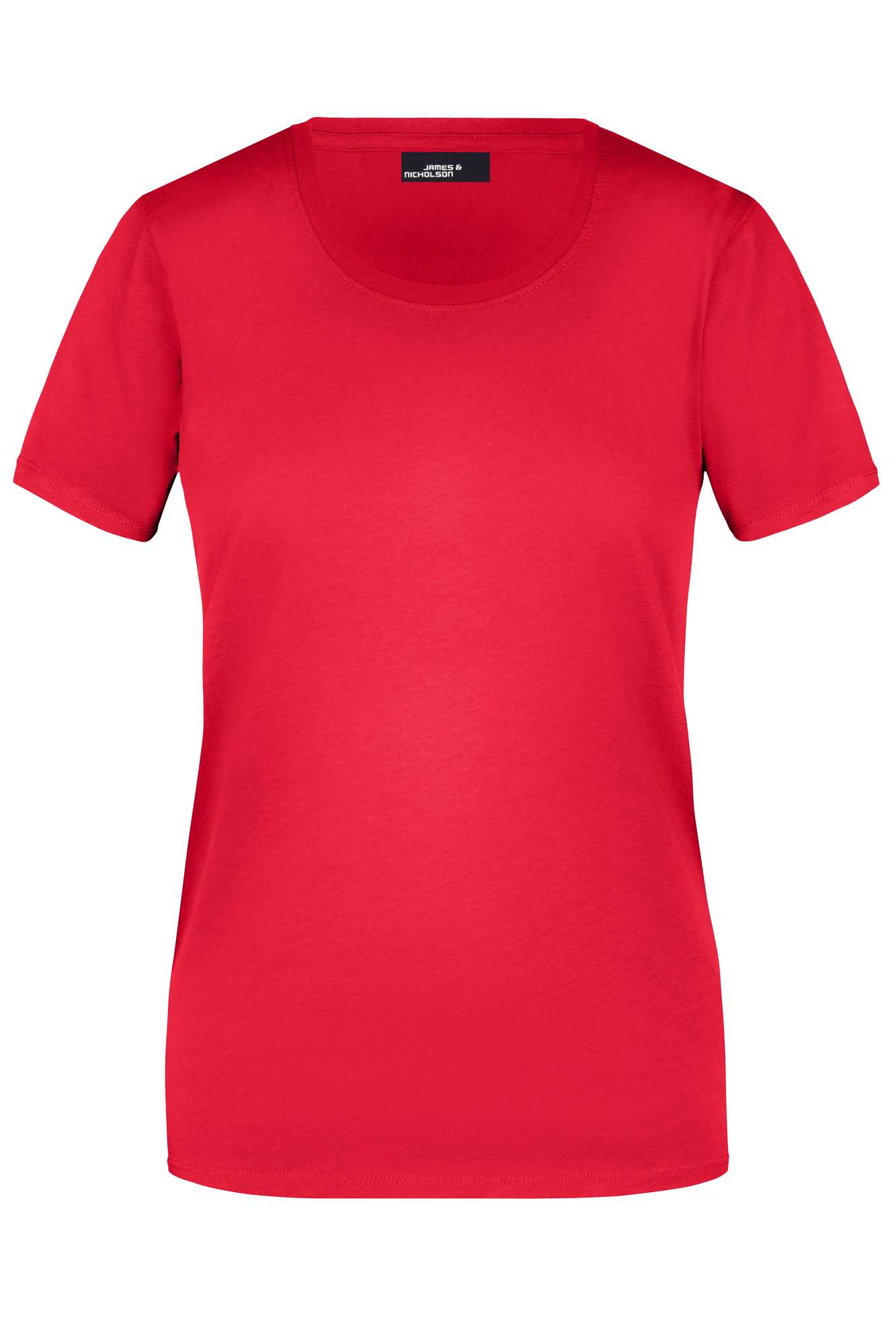 Basic-T-Shirt 100% Baumwolle für Damen