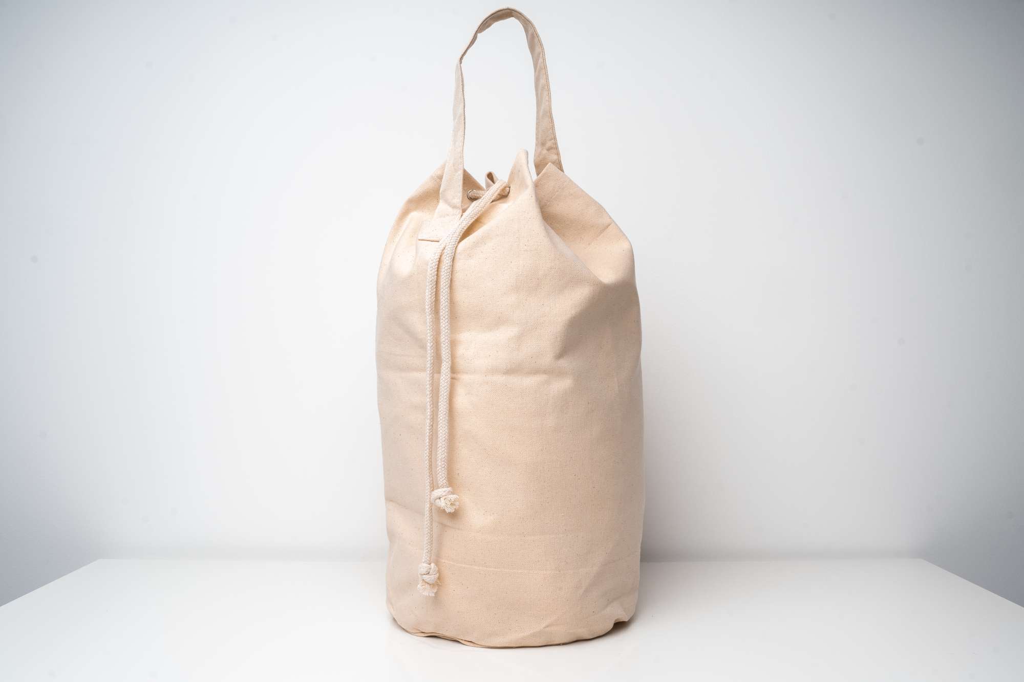 Schwere Canvas Baumwolltasche mit Umhängegurt
