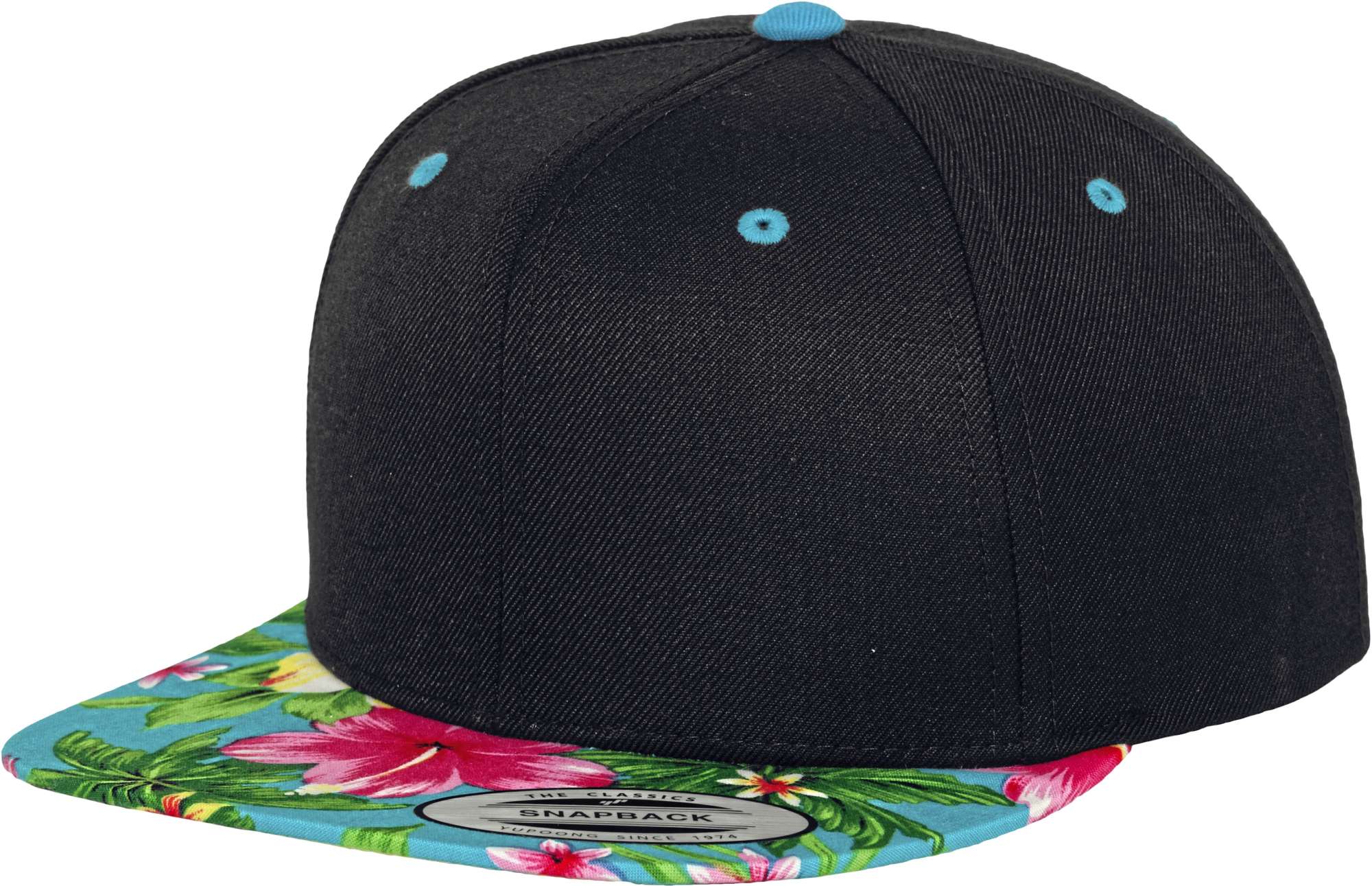 Hawaiian Snapback Cap mit Muster