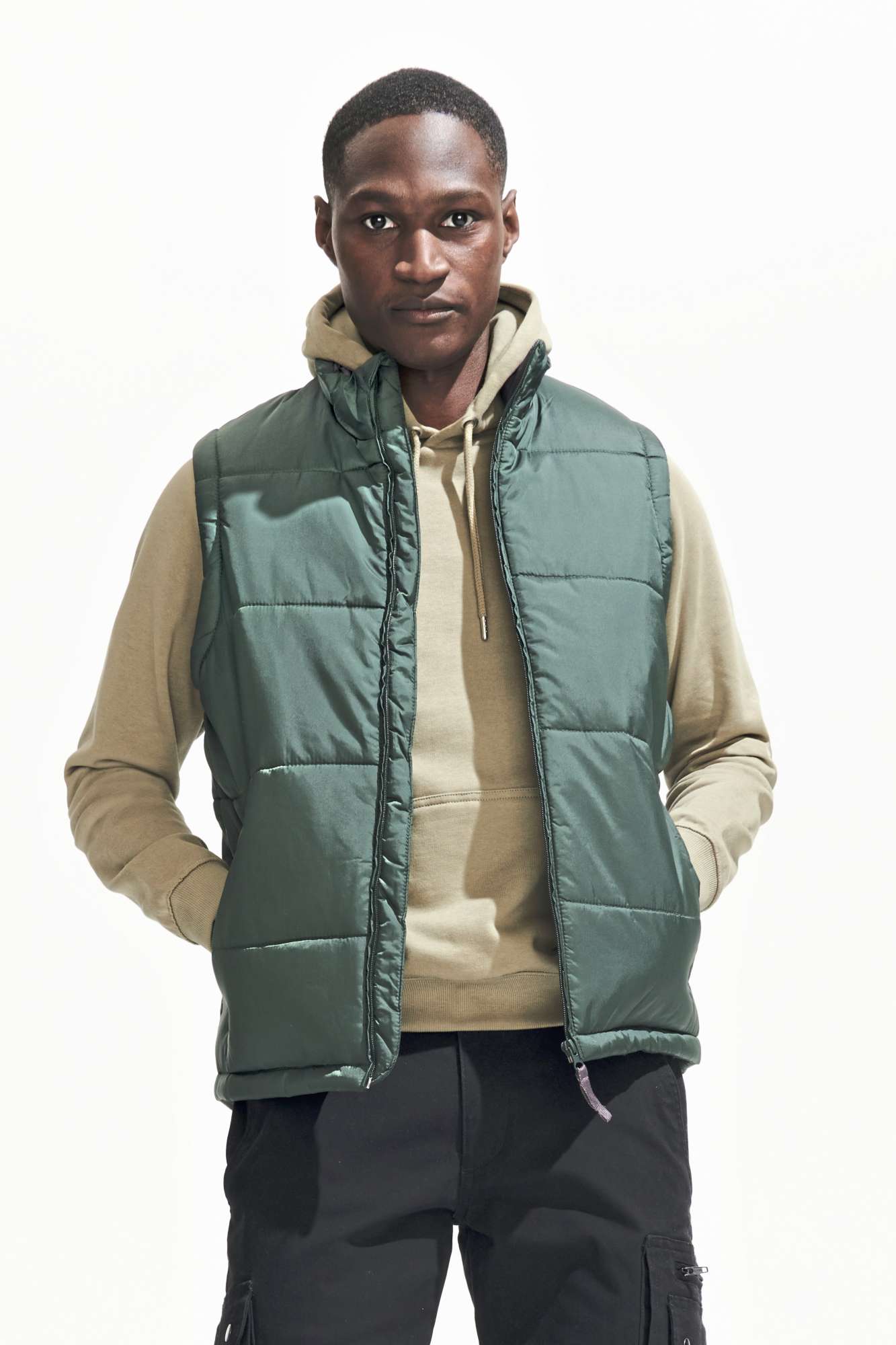 Wasserabweisender Bodywarmer mit Taschen