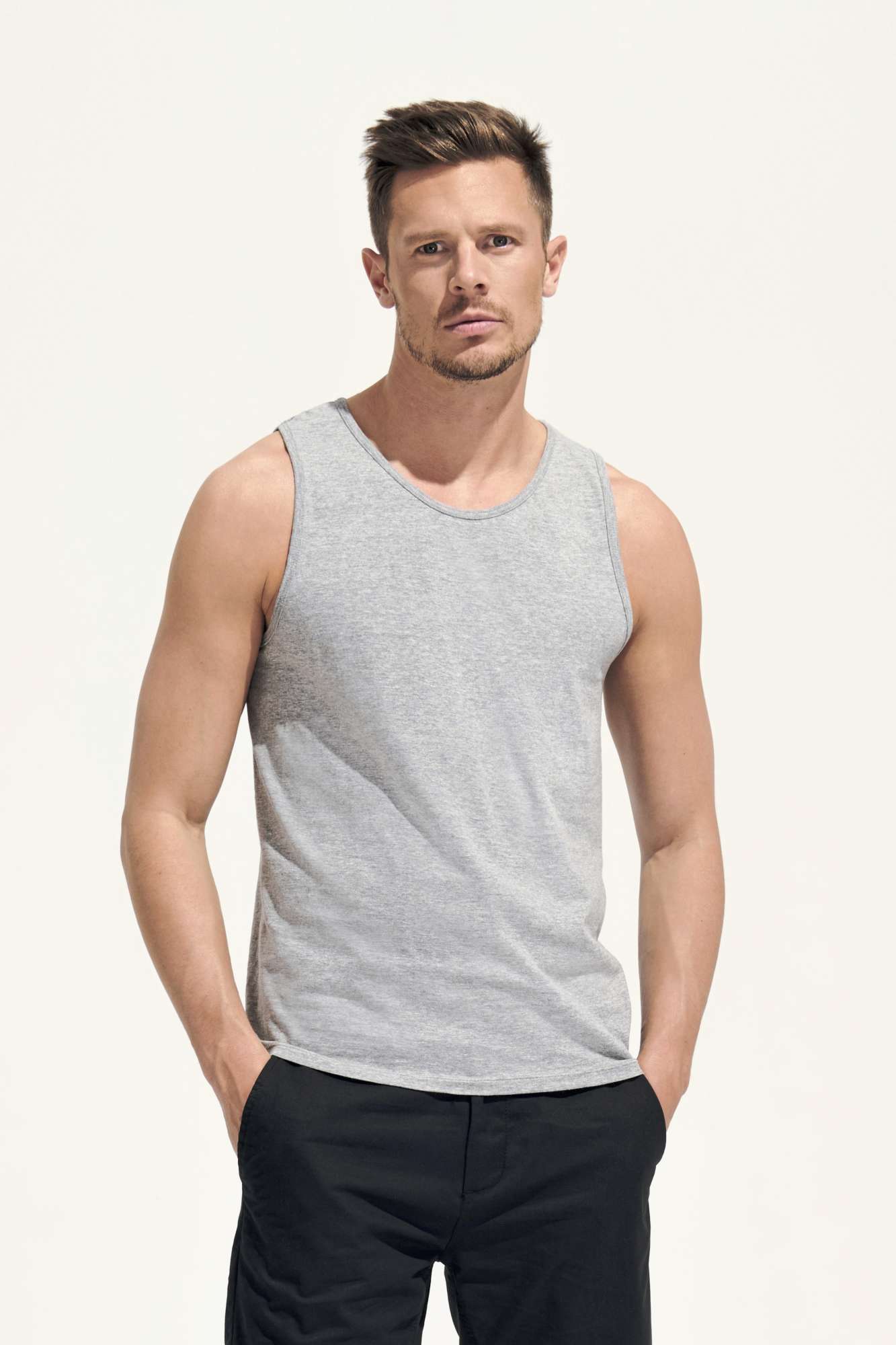 Baumwoll Tanktop für Kinder Justin
