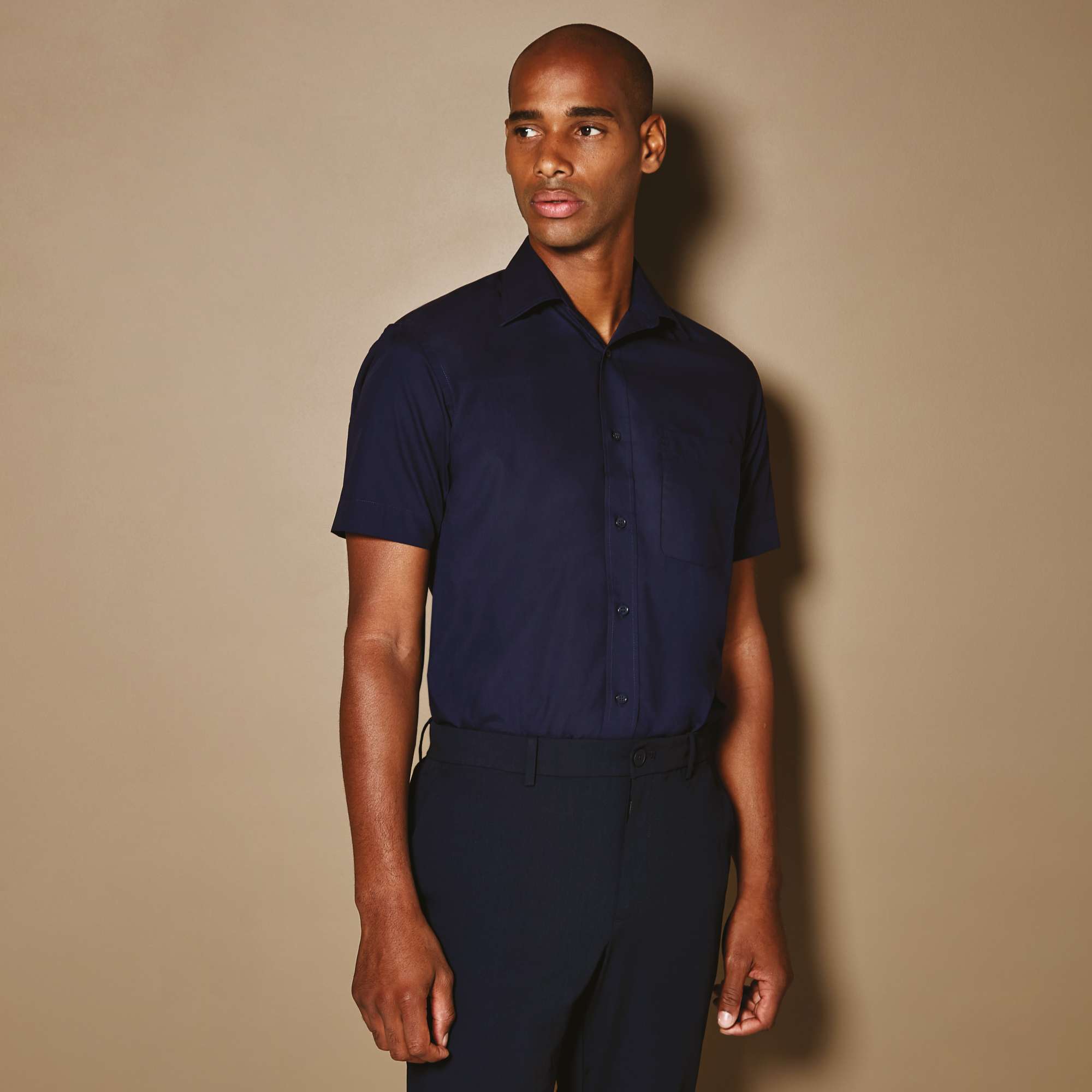 Business Hemd Kurzarm Classic Fit für Herren
