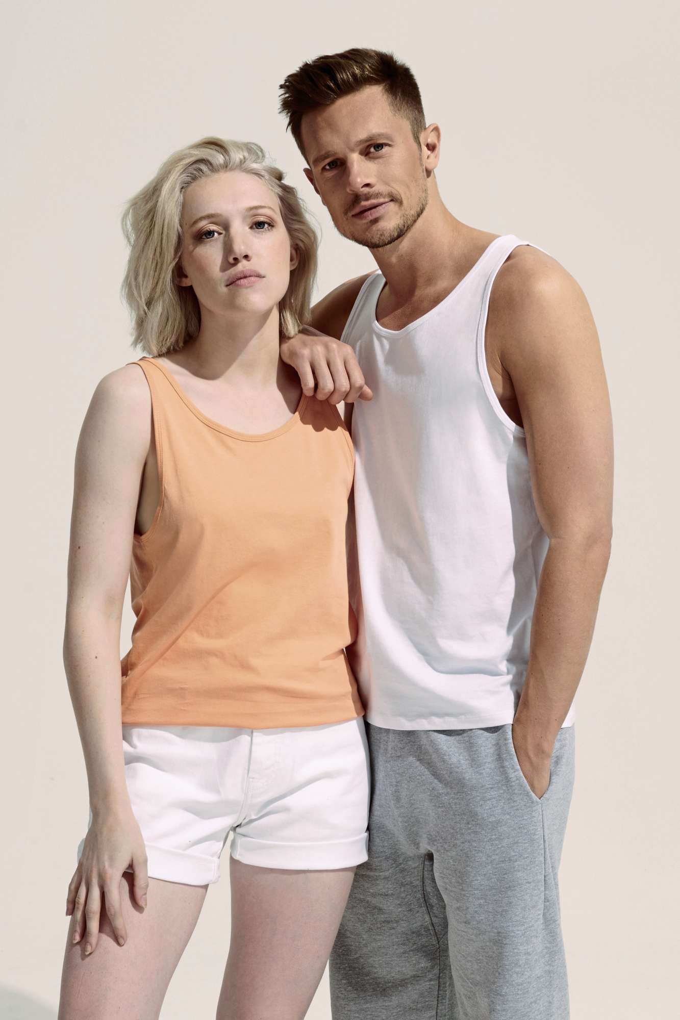 SOL´S Ärmelloses Tank Top aus Bio-Baumwolle in, Grey Melange XL, L03980